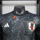 24/25 Japan Black Swordsman Knight Player Version Soccer Jersey