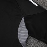 25/26  RMA Black Kids Half Pull Tracksuit #E2511 (半拉链)