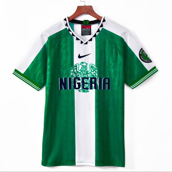 1986 Nigeria Home Retro Soccer Jersey