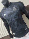 25/26 RMA  Feather Dragon Black Player Version Soccer Jersey