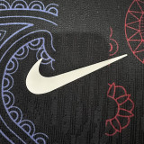 25/26 BAR Black Cashew flowers Special Edition  Player Version Soccer Jersey