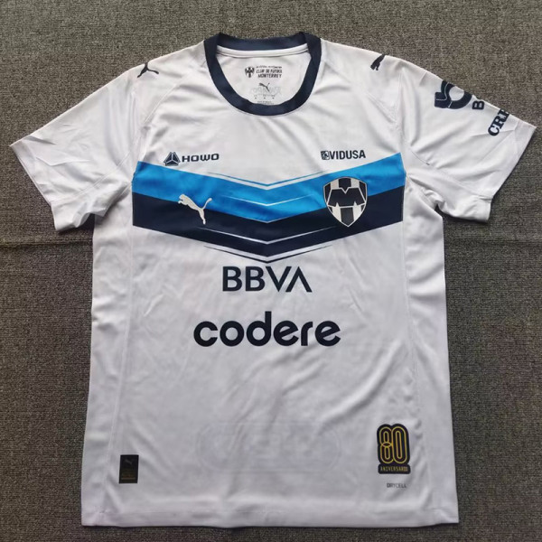25/26 Monterrey League Away  Fans Soccer Jersey