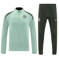 25/26 CHE Light Green Half Pull Tracksuit  (半拉链、浅绿)