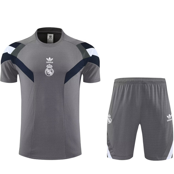 25/26 RMA Grey Training Short Suit