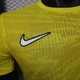 25/26 Ittihad Yellow Player Version Soccer Jersey