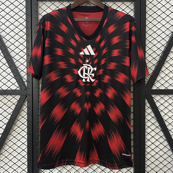 24/26 Flamengo Red Training shirts（圆领）