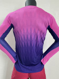 2024 Germany Away  Long Sleeve Player Version Soccer Jersey(长袖)