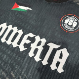25/26 Palestine Boxing 47 Red Black Player Version Soccer Jersey（47号）