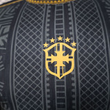26/27 Brazil Special Edition Black Gold Player Version Soccer Jersey