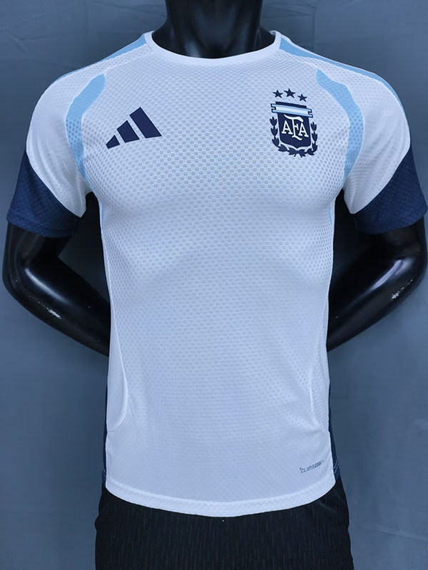 25/26 Argentina White Player VersionTraining Shirts#D2603