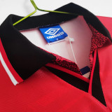 1994/1996 Man Utd Home Long sleeve Retro soccer jersey (长袖)