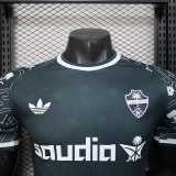 25/26 Palestine Grey Special Edition  Player Version Soccer Jersey