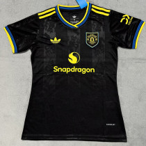 25/26 Man Utd Third  Women  Soccer Jersey#女
