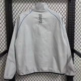 25/26 Napoli Grey White Embroidery windbreaker