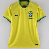 22/23 Brazil Home World Cup Women Soccer Jersey (女)