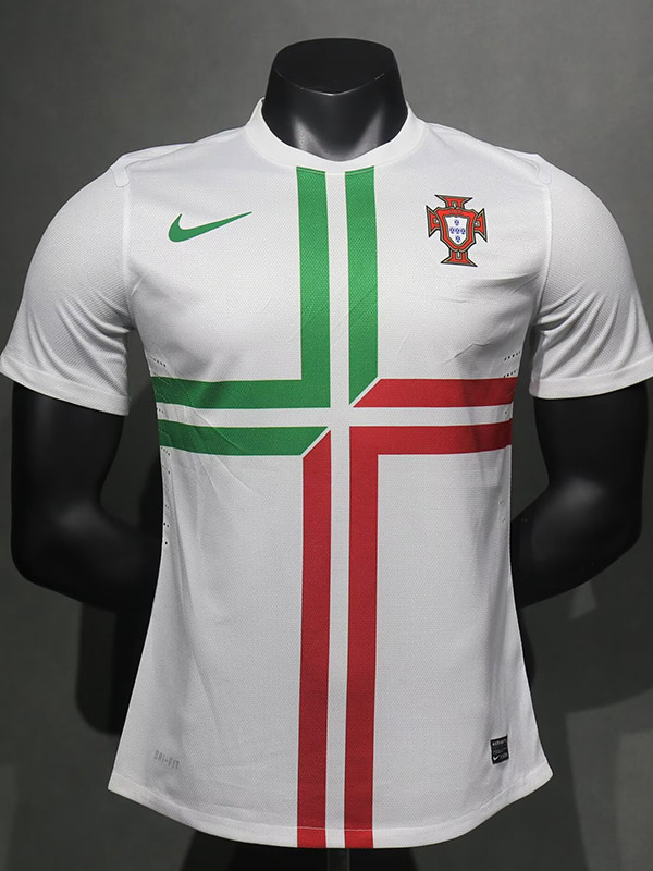 2012 Portugal Away Player Version Retro Soccer Jersey (球员)