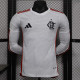 24/25 Flamengo Away  Long Sleeve Player Version Soccer Jersey