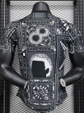 23/24 ARS Black Pattern  Player Version Retro Soccer Jersey