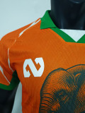 25/26 Cote d'Ivoire Orange Special Edition Player Version Soccer Jersey