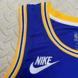 22/23 WARRIORS WIGGINS #22 Blue Top Quality Hot Pressing NBA Jersey (Retro Logo)