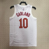 22/23 Cleveland Cavaliers CARLAND #10 White Top Quality Hot Pressing NBA Jersey