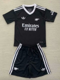 24/25 ARS Black Goalkeeper Kids Soccer Jersey