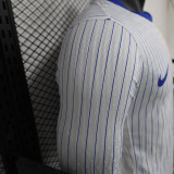 24/25 France Away  Player Version Long Sleeve Soccer Jersey (长袖)