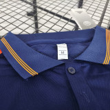 24/25  Man Utd Sapphire Blue Polo Shirt