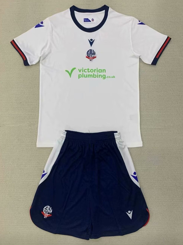 24/25 Bolton  Home  Kids  Soccer Jersey