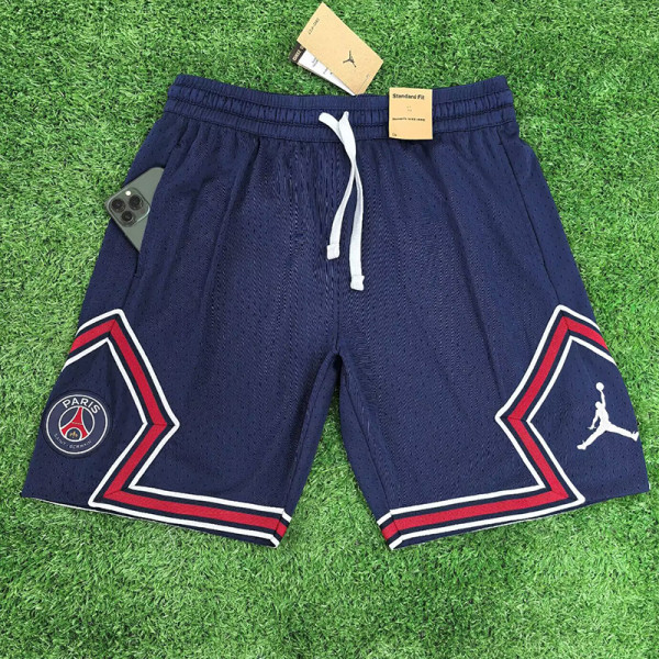 25/26 PSG Flying Man Casual NBA Edition Royal Blue shorts