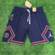 25/26 PSG Flying Man Casual NBA Edition Royal Blue shorts