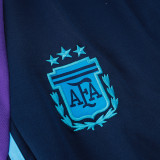 24/25 Argentina Light Blue Kids Hooded  Tracksuit # E974加绒童装