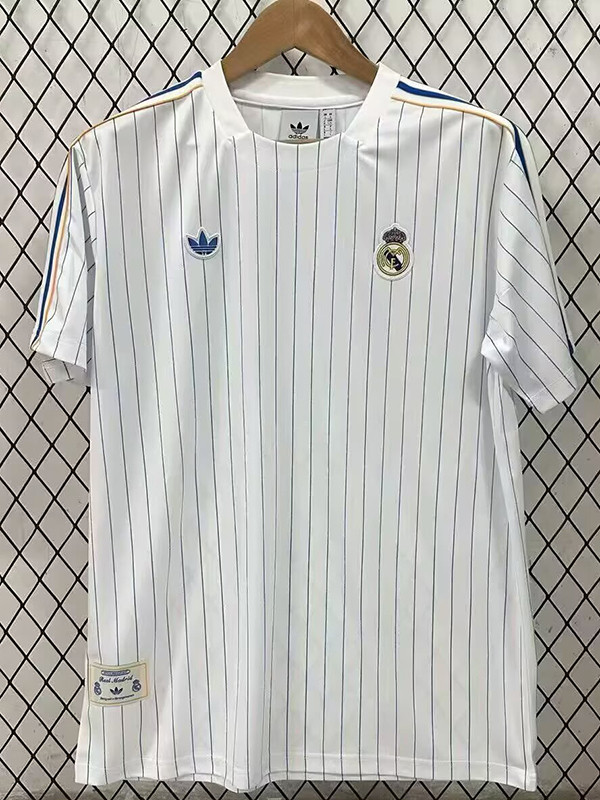 25/26 RMA Leisure Editio White Fans Soccer Jersey