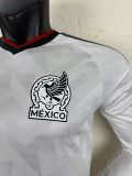 26/27 Mexico Away Player Version Long Sleeve Soccer Jersey