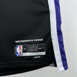 23/24 KINGS WESTBROOK #18 Black Top Quality Hot Pressing NBA Jersey