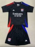 24/25 Lyon Away Kids Soccer Jersey
