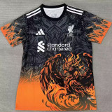 25/26 LIV Orange Eagle's head  Fans Training Shirtsa橙色鹰