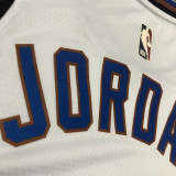 22/23 Wizards JORDAN #23 White Top Quality Hot Pressing NBA Jersey (Retro Logo)