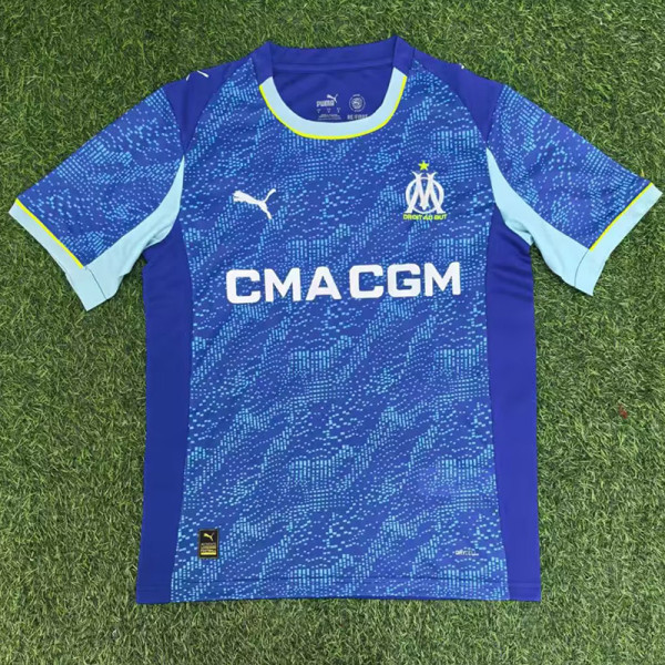 25/26 Marseille Third Fans Soccer Jersey