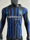 25/26  INT Blue Special Edition Long Sleeve Player Version Soccer Jersey
