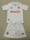 24/25  Fiorentina Away Kids  Soccer Jersey