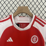 24/25 Internacional  Home Kids Soccer Jersey