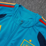 26/27 Spain Sky Blue Kids Jacket Tracksuit# E26013