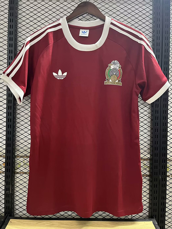 1985 Mexico Retro Soccer Jersey
