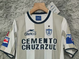 2001/2002 Pachuca Home Retro Soccer Jersey(Print all sponsors/全广告)