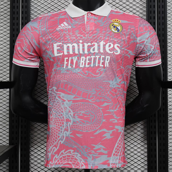 25/26  RMA Pink Dragon Player Version Training Shirts
