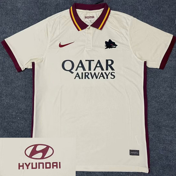 20/21 Roma Away Fans Soccer Jersey