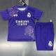 23/24 RMA  Purple (Y-3) Special Edition Kids Soccer Jersey