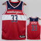 22/23 Wizards KUZMA #33 Red Top Quality Hot Pressing NBA Jersey