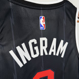 25/26 Raptors INGRAM # 3 Black City Edition Top Quality Hot Pressing NBA Jersey